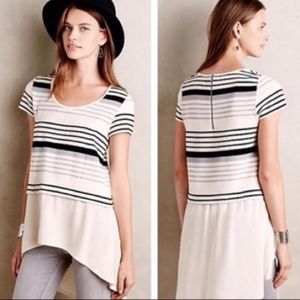 Deletta Anthropologie Knit High Low Tunic